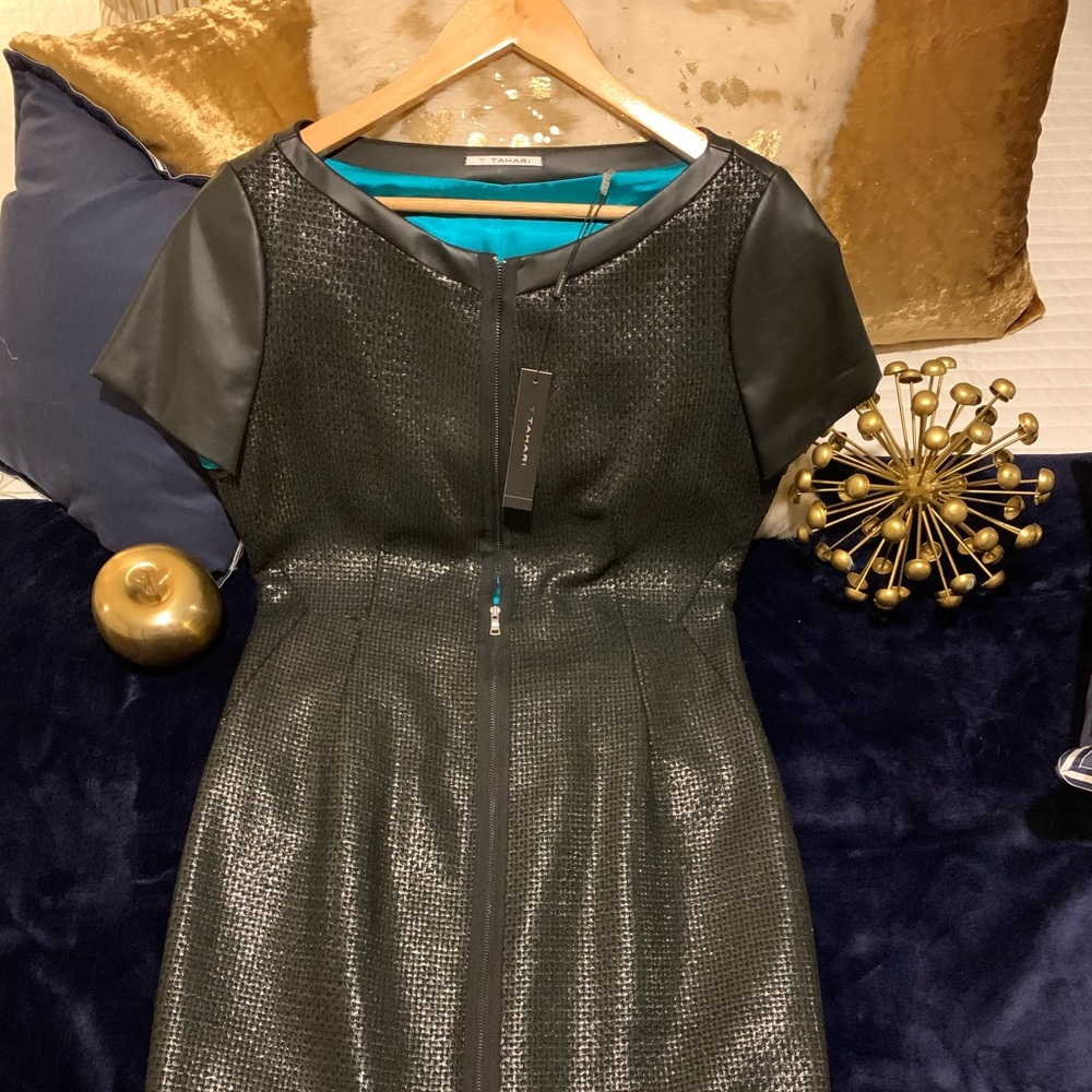 Brand New Black with Sheen Tahari Dress